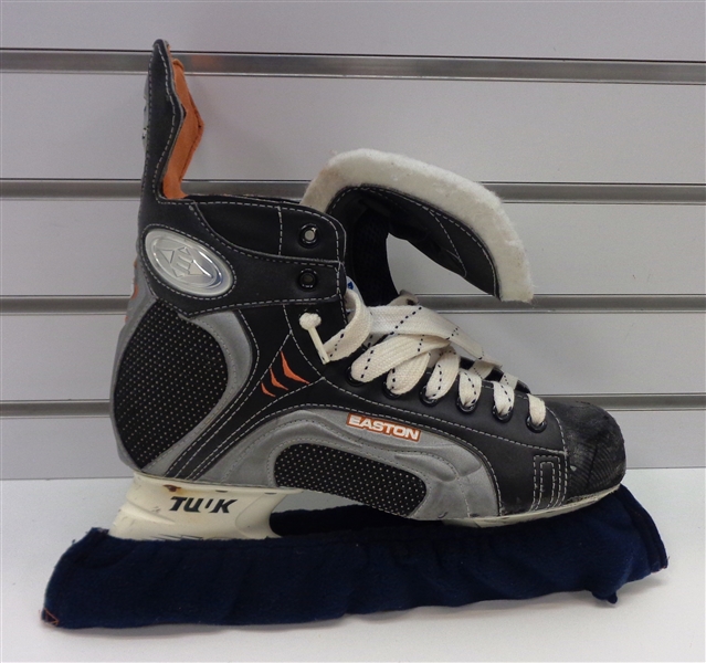 Dan Cleary Autographed Game Used Skates