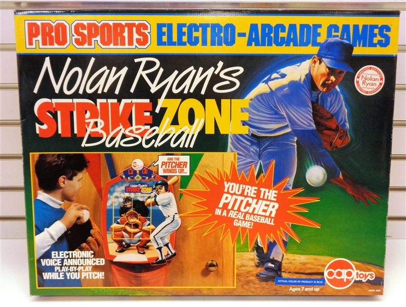 Nolan Ryans Strike Zone Autographed Baseball Game