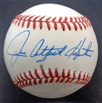 Jim Catfish Hunter Autgraphed Baseball