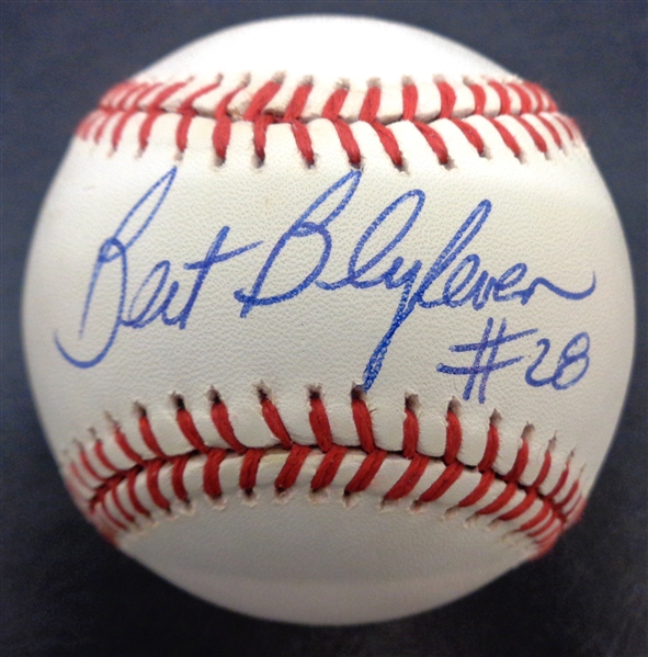 Bert Blyleven Autographed Baseball