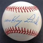 Mickey Lolich Autographed Baseball