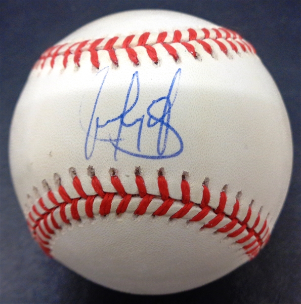 Juan Gonzalez Autographed Baseball