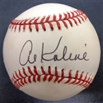 Al Kaline Autographed Baseball