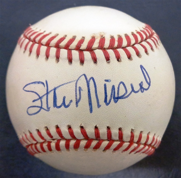 Stan Musial Autographed Baseball
