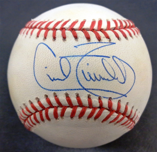 Cecil Fielder Autographed Baseball