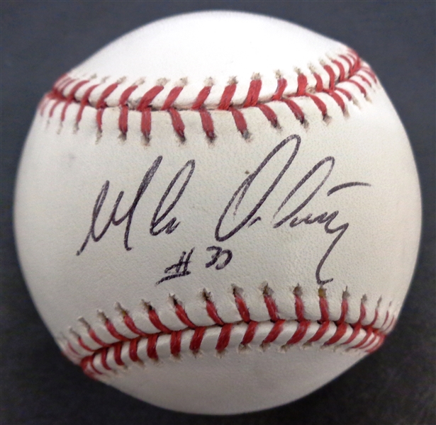Magglio Ordonez Autographed Baseball