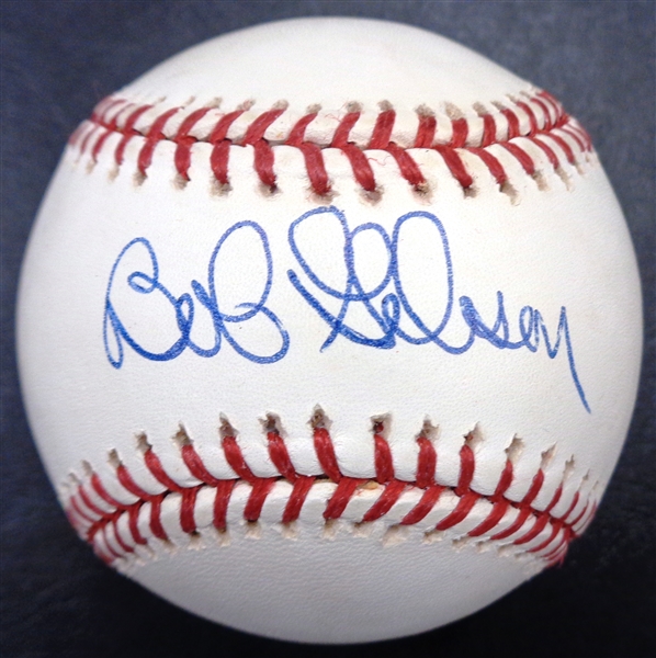 Bob Gibson Autographed Baseball