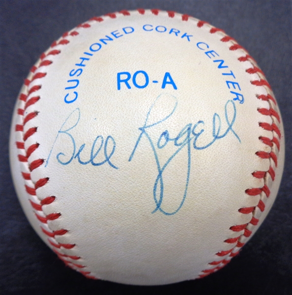 Billy Rogell Autographed Baseball