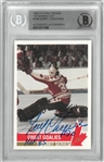 Gerry Cheevers Autographed 1992 Future Trends