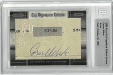 Cornell Wilde Autographed Razor Cut Signature Edition