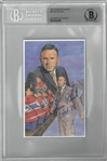 Sam Pollock Autographed Legends of Hockey Card