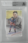Clint Smith Autographed Legends of Hockey Card