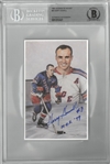 Harry Howell Autographed Legends of Hockey Card