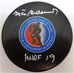 Vaclav Nedomansky Autographed Hall of Fame Puck w/ HOF