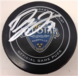 Dylan Larkin Autographed 2016 All Star Game Puck
