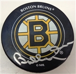 Bobby Orr Autographed Bruins Puck
