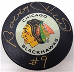 Bobby Hull Autographed Blackhawks Puck