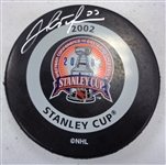 Dominik Hasek Autographed 2002 Stanley Cup Puck