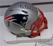 Drew Bledsoe Autographed Patriots Mini Helmet