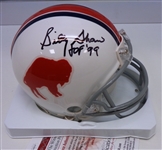 Billy Shaw Autographed Bills Mini Helmet w/ HOF