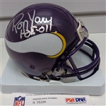 Ron Yary Autographed Vikings Mini Helmet