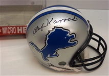 Alex Karras Autographed Lions Micro Mini Helmet