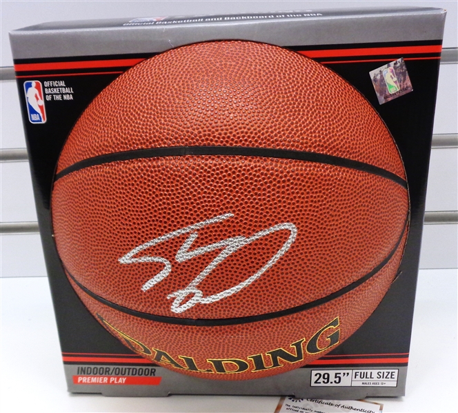 Shaquille ONeal Autographed I/O Basketball