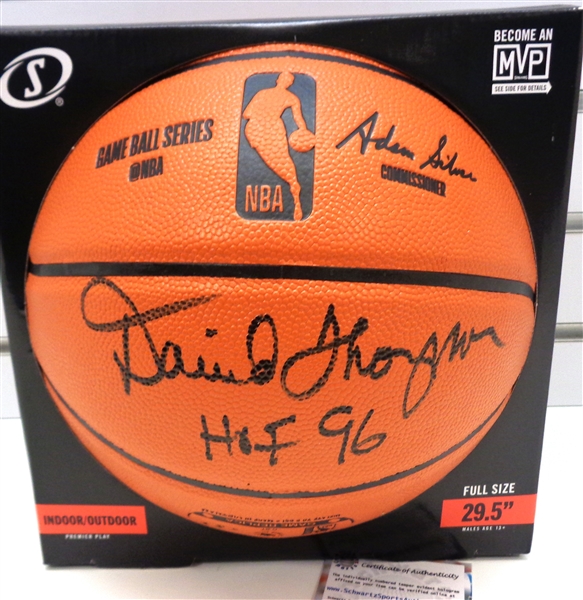 David Thompson Autographed I/O Ball w/ HOF