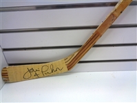 Jamie Pushor Game Used Autographed Stick
