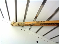 Dennis Hextall Game Used Autographed Stick