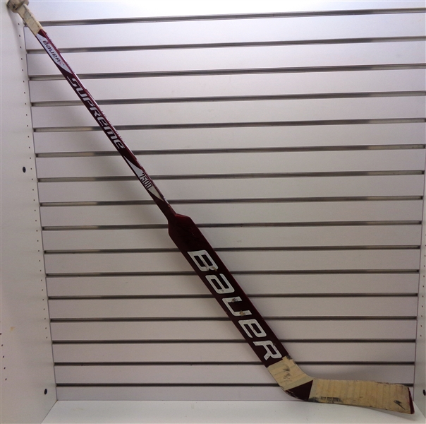 Chris Osgood Game Used Autographed Stick