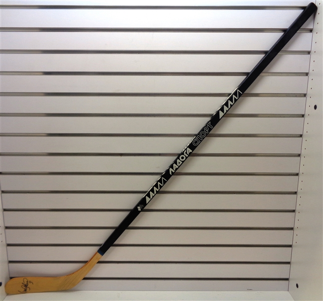 Teemu Selanne Autographed Stick