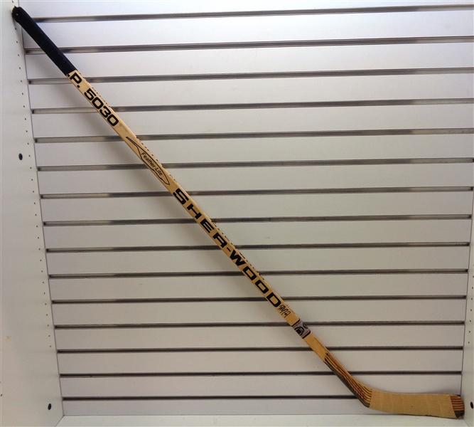 Paul Coffey Autographed Game Used Stick