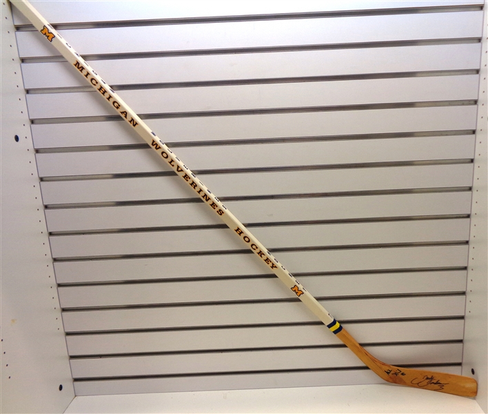 Jack Johnson Autographed Michigan Stick 