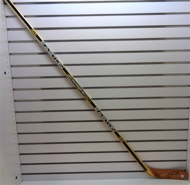 Marian Hossa Autographed Stick
