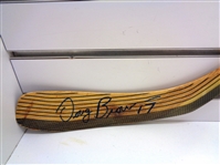 Doug Brown Autographed Stick
