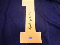 Anthony Carter Autographed Custom Jersey