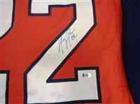 George Parros Autographed Panthers Team Issued Jersey