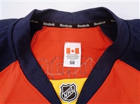 George Parros Autographed Panthers Team Issued Jersey