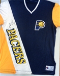 Jalen Rose Autographed Pacers Shirt