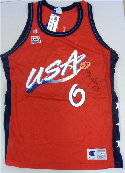 Ruthie Bolton Autographed Team USA Jersey