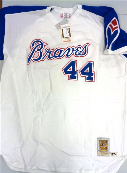 Hank Aaron 1974 Braves Mitchell & Ness Jersey