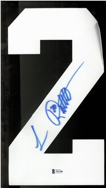 Luc Robitaille Autographed Jersey Number