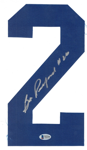 Bob Pulford Autographed Jersey Number