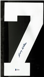 Harry Watson Autographed Jersey Number