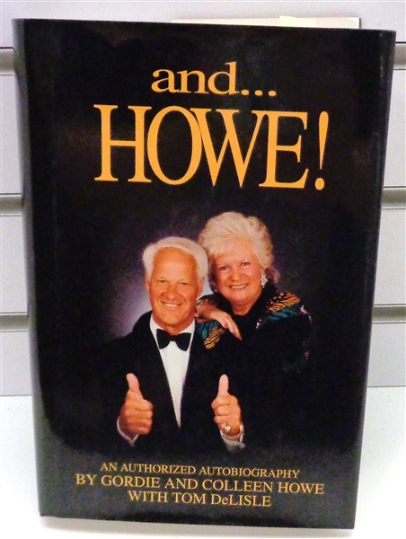 Gordie & Colleen Howe Autographed Book