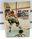 Bruins Book Signed by 8 (6 HOFers)