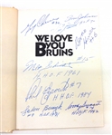 Bruins Book Signed by 8 (6 HOFers)
