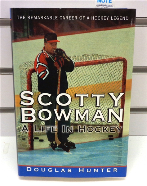 Scotty Bowman Autographed "A Life in Hockey" Book