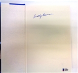 Scotty Bowman Autographed A Life in Hockey Book